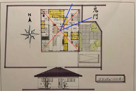 方位 鬼門|【図面で解説】鬼門の方角を調べるには？4ステップ。